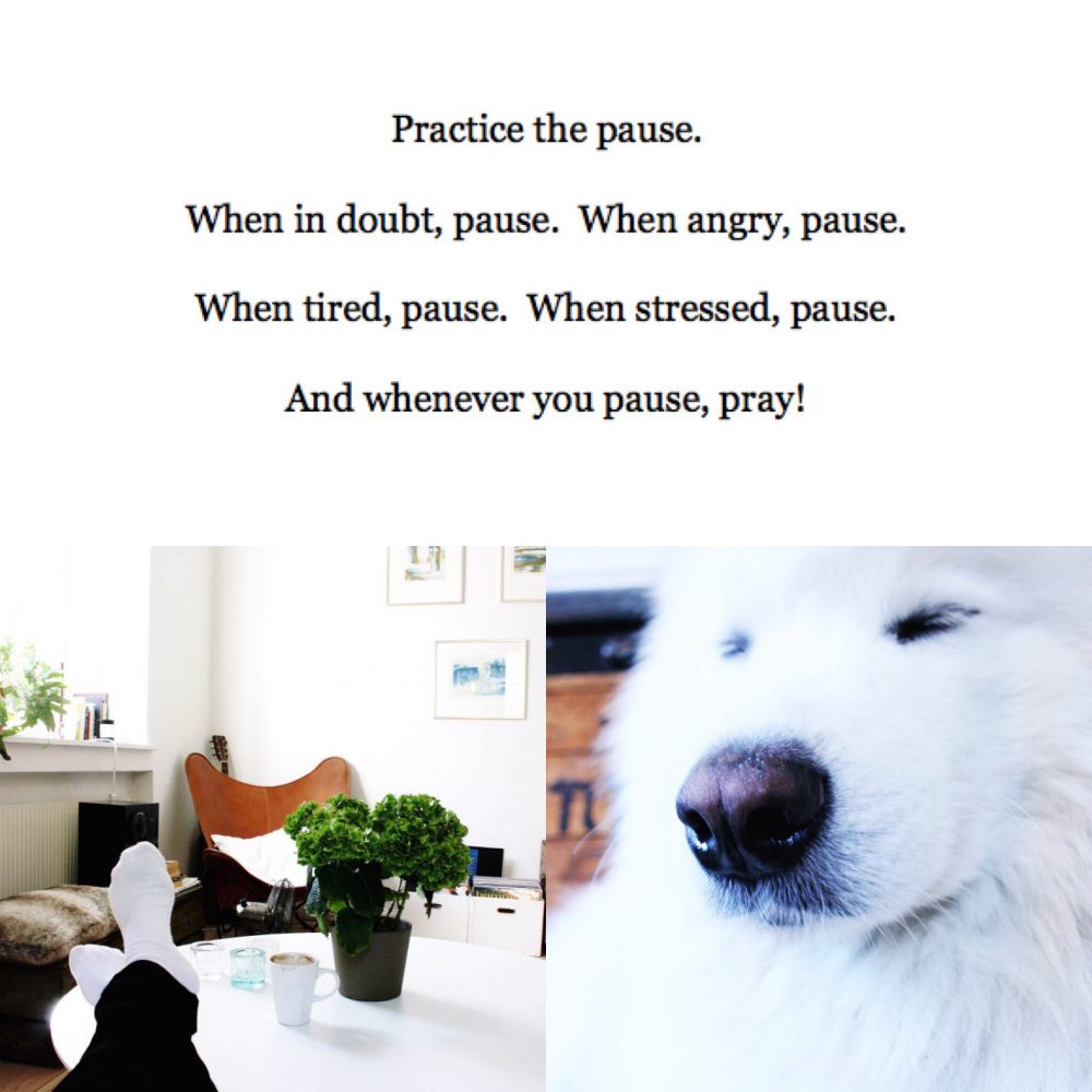 practice the pause